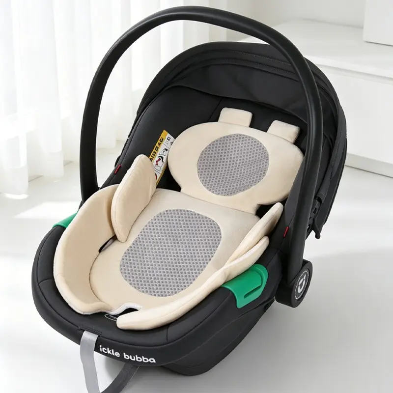 Child Safety Seat Cushion, Baby Stroller Backrest Pad, Universal Infant Car Seat Insert, Comfortable & Durable Design, Accessory