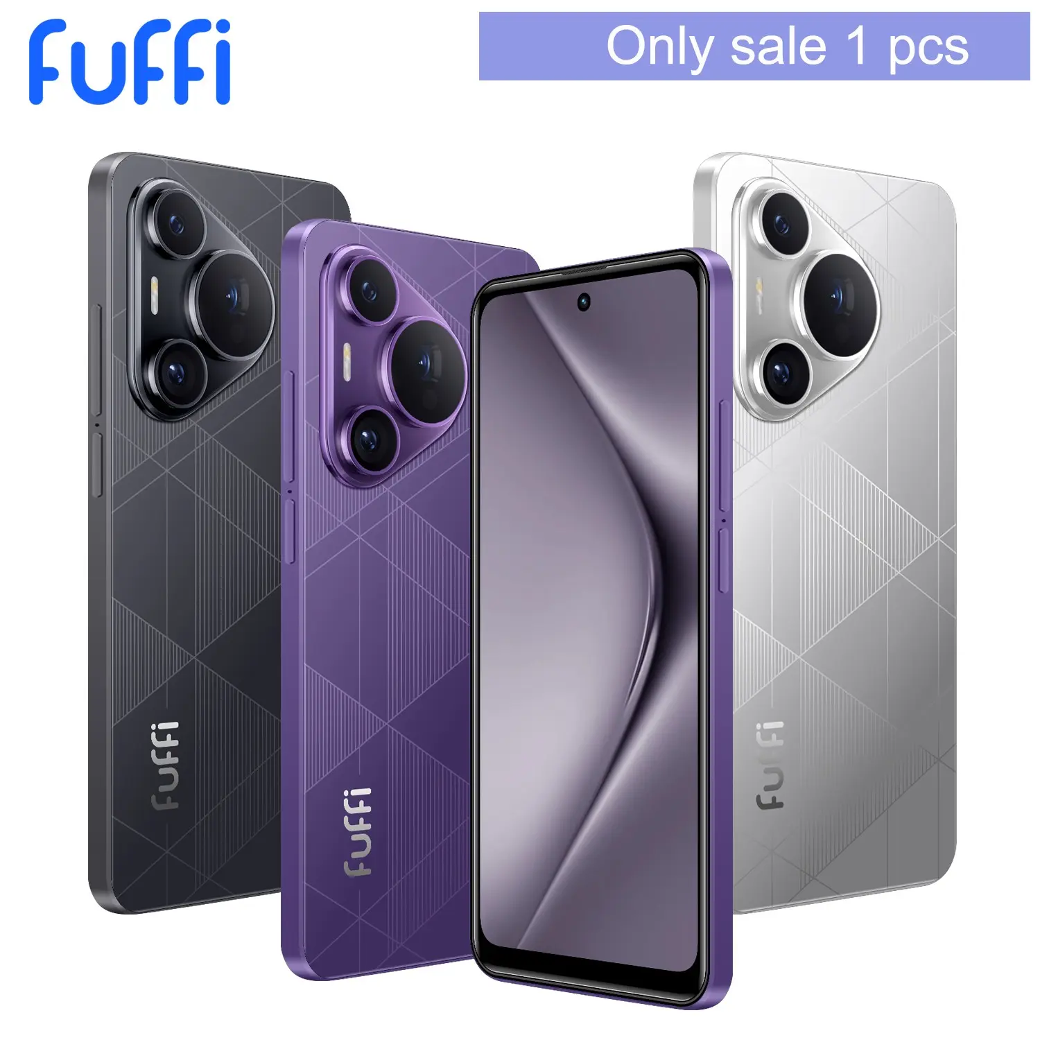 Fuffi Smart Unlock Phone 6.56 Inches 4GB RAM 32GB Storage, 5+13mp Camera, 4g Network, Dual Sim, 3100mah Battery, Android 12, GPS