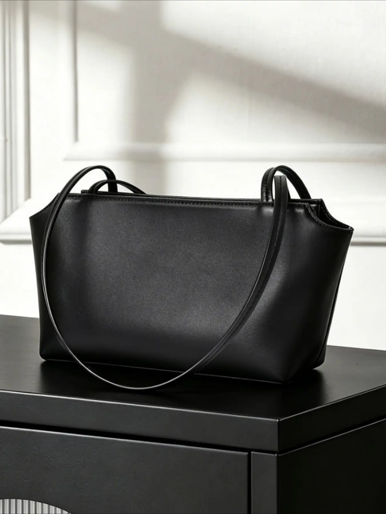 Commuter fashion leather women's bag terrasse first layer sheepskin therow underarm bag stick bag fashion shoulder bag