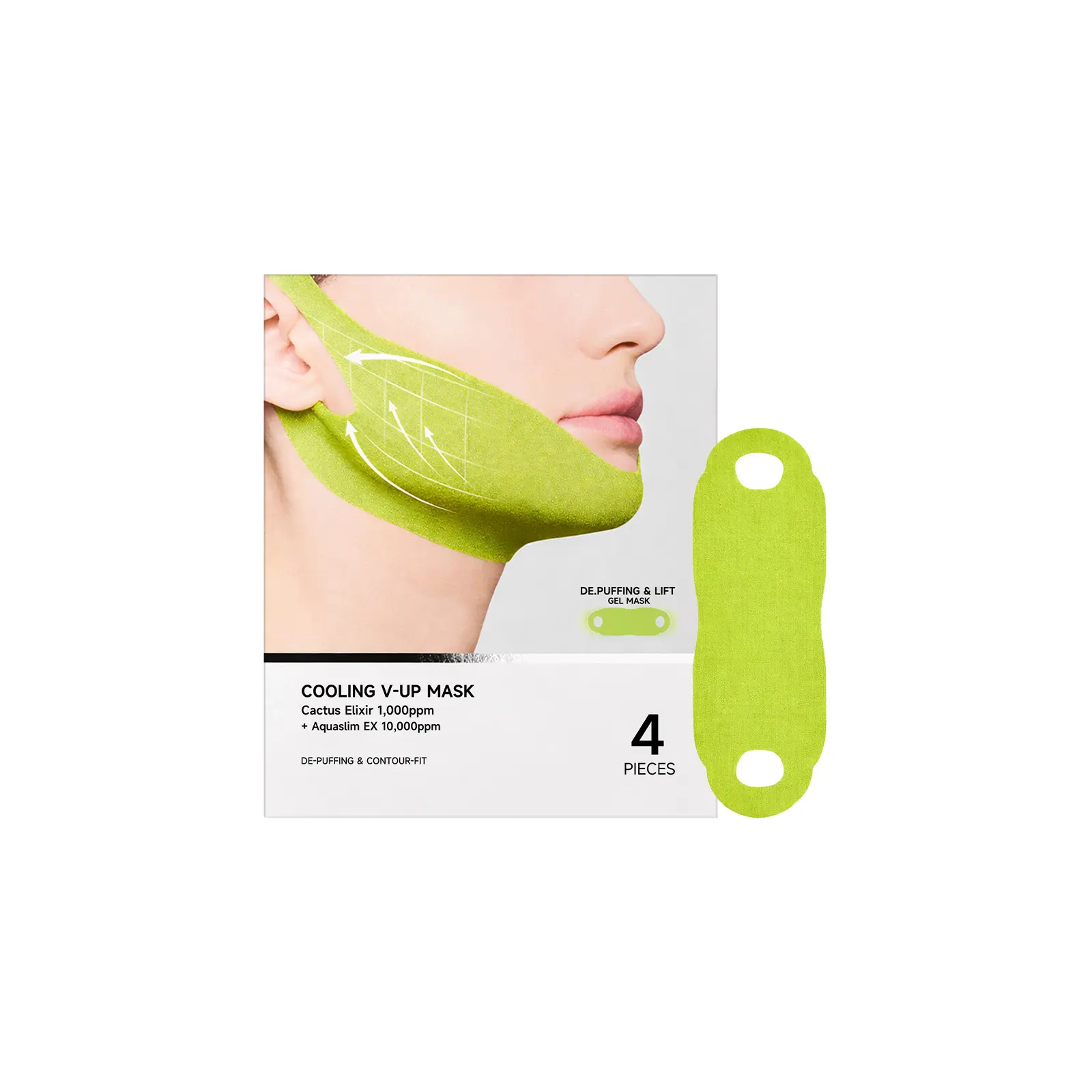 AMZ Facial Care Patch Gentle Facial And Cheek Skin Daily Patch That Fits The Outline Naturally, Thin And Comfortable, Convenient For Care