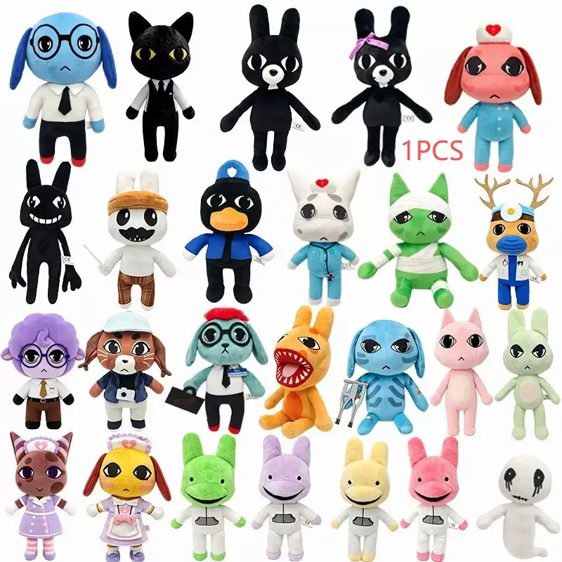Cute Plush Toy, Soft Adorable Stuffed Animal Hospital, Home Decor, Perfect for Easter, Christmas, Halloween, Birthday, Trendy Soft Cuddly Gift