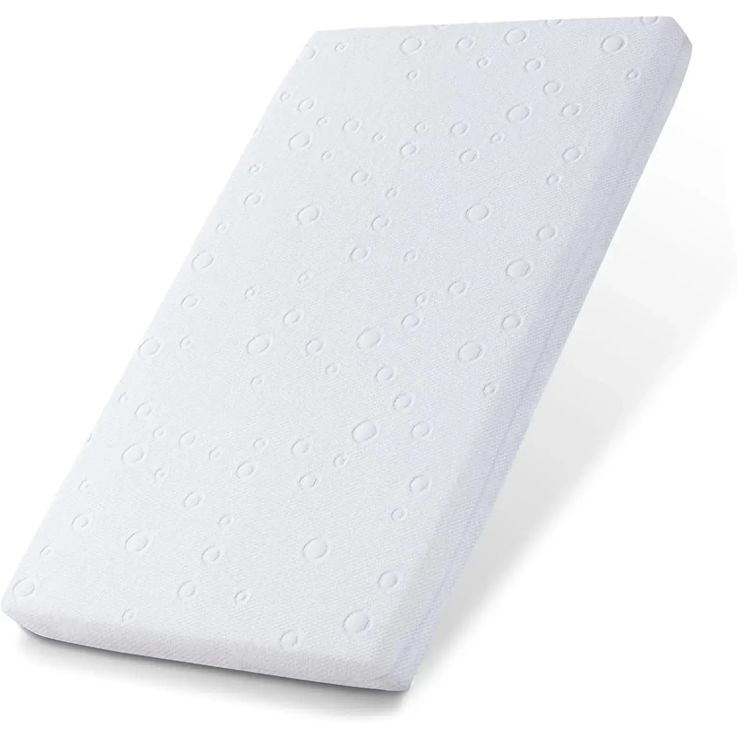Baby Bassinet Mattress - 42x24 in Rectangular 1-Piece 2 in Dual Sided Gel Memory Foam Mattress with Breathable Removable Soft Cover for Travel Crib Light Playard, Gel Foam, One-Piece
