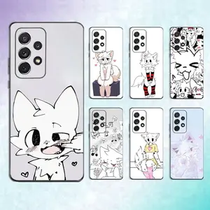 Cute B-Boykisser-es Furry Phone Case For iPhone 17 Promax 16 15 14 13 12 11 Pro Max 17Air Plus & Samsung Galaxy S26 Ultra S25 S24 S23 S22 S21 FE Plus - For Fans Gift Anti-Fall Silicone Smartphone Shockproof Sof Protective Black Back Cover