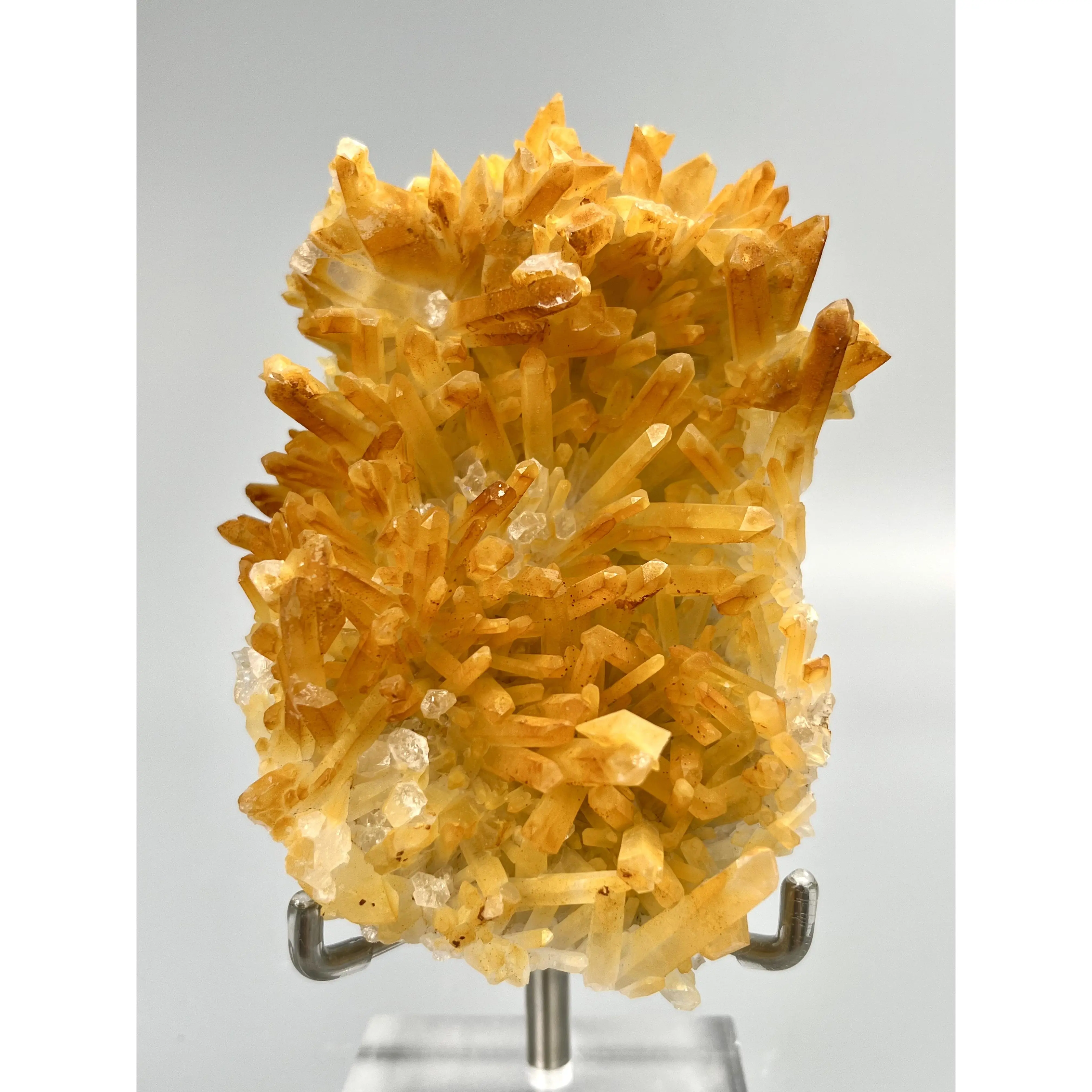 Mango Tone Clear Crystal Desk Decor