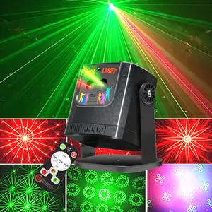 Party light DJ disco light 60 patterns portable projector sound activated rotating projection light strobe light family guest party hall room decoration KTV club karaoke dance atmosphere decoration light birthday holiday revelry small gift