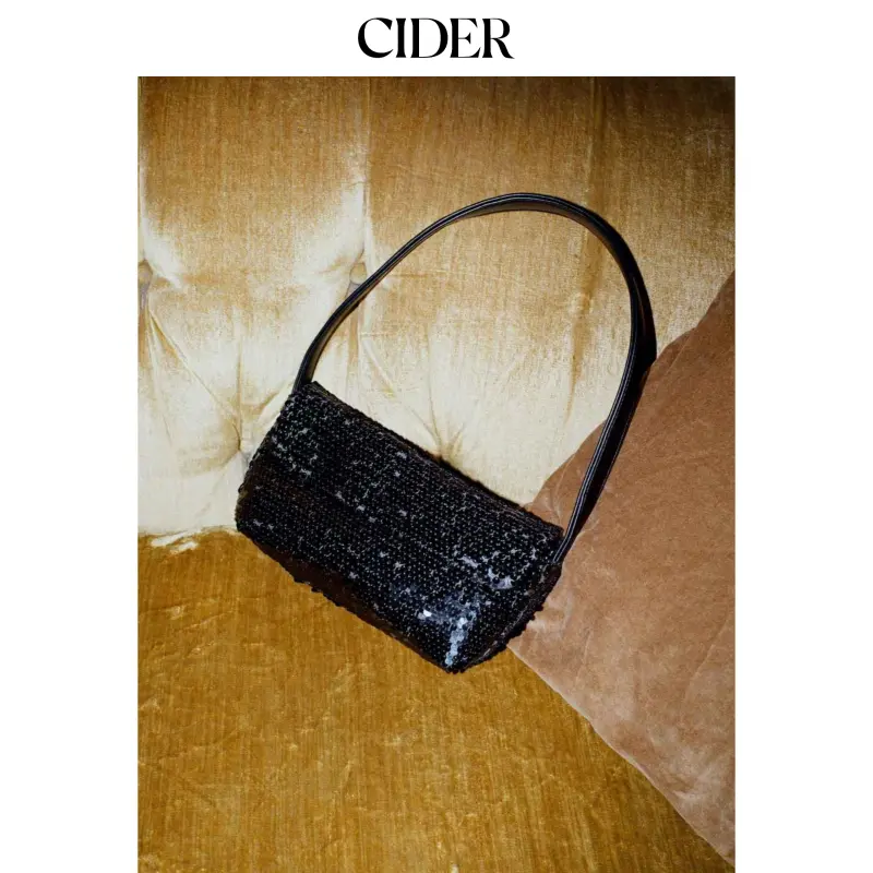 Cider SEQUIN SHOULDER BAG