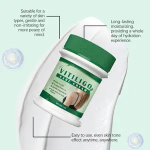 Skin Care Cream with Mint Leaf & Aloe Extract, Lightweight Moisturizing Body Cream for Dry, Uneven-Looking Skin