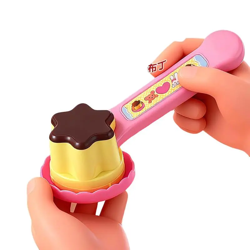 Strawberry Jelly Pudding Feeding Set, Role-Playing Toy Set, Play Food, Japanese Kitchen Game, Fun Playset for Kids, Educational & Creative Toys
