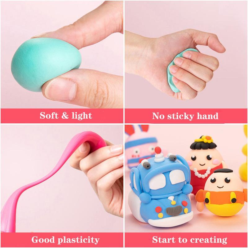 36-color Polymer Clay, 1 Set DIY Making Clay Supplies, DIY Molding Clay, Crafting Kit, Clay Modeling Tool for Teens, Creative Craft Kit
