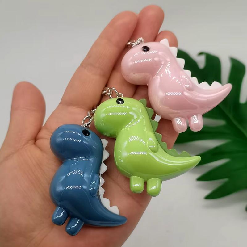 Cute Dinosaur Design Keychain, High Quality Acrylic Animal Pendant Key Ring for Men & Women, Creative Gift Idea, Car Items, Keychain for Bags, DIY Acrylic Keychain