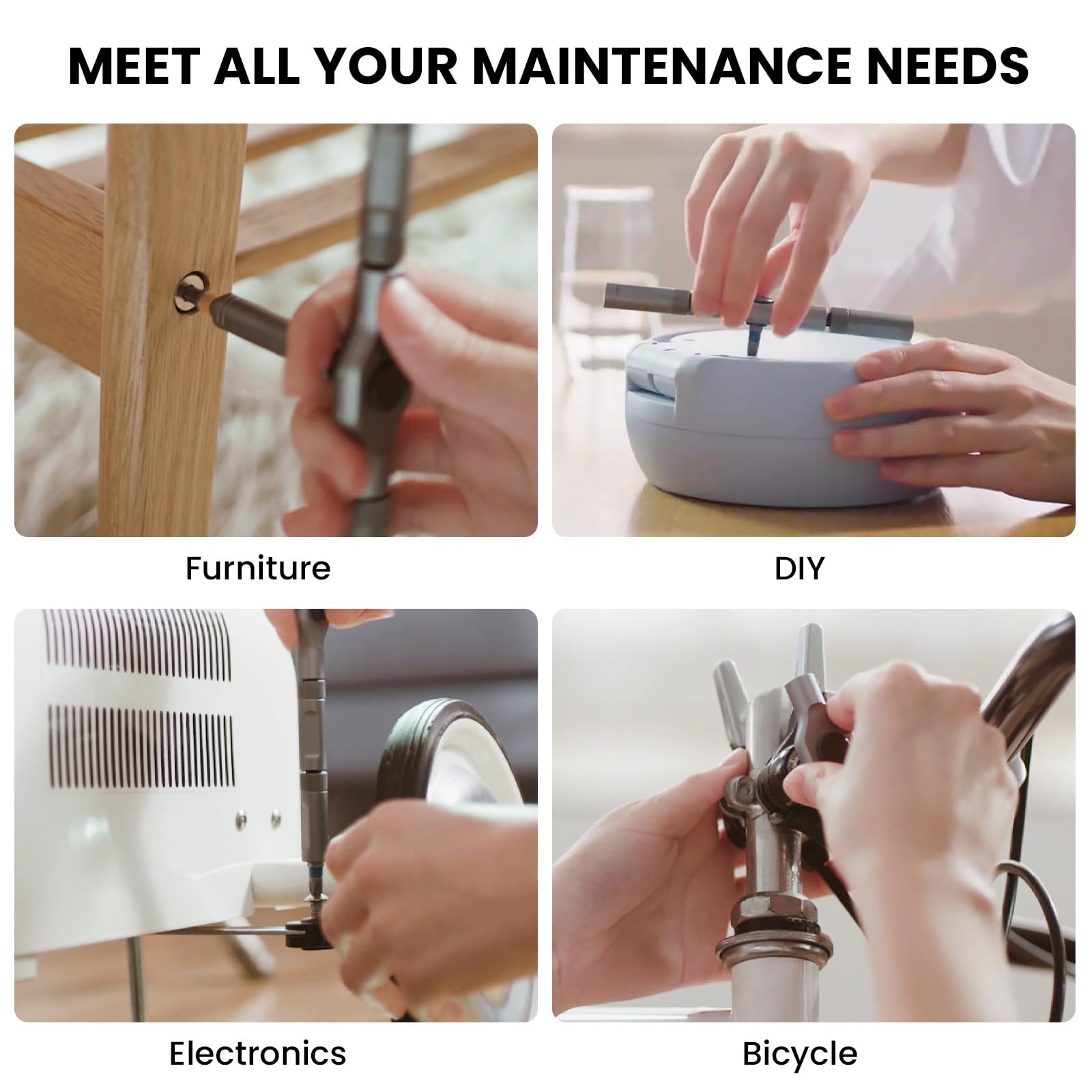 Advanced Ratchet Screwdriver Set, 24/40/66/100-In-1 Magnetic Drill Bits, Home Repair Tool Kit, Replaceable Screwdriver Bits, Detachable T-Type Handle, Furniture, Bike, Computer Maintenance #GLOBAL PICKS