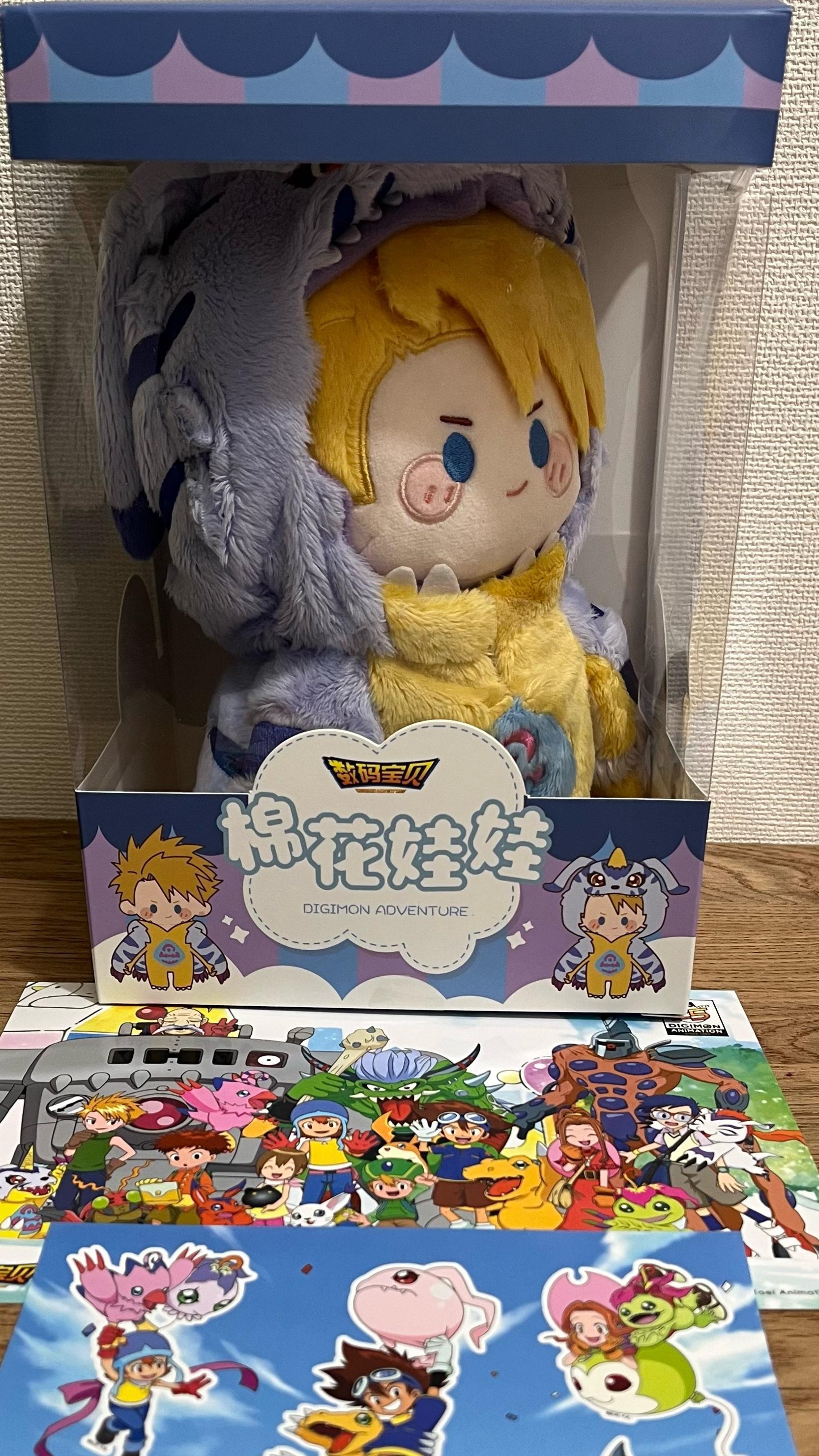 Original Digimon Adventure Doll Anime Figure Digimon Agumon Yagami Taichi Kawaii Figure Blind Box Children Toys Birthday Gift