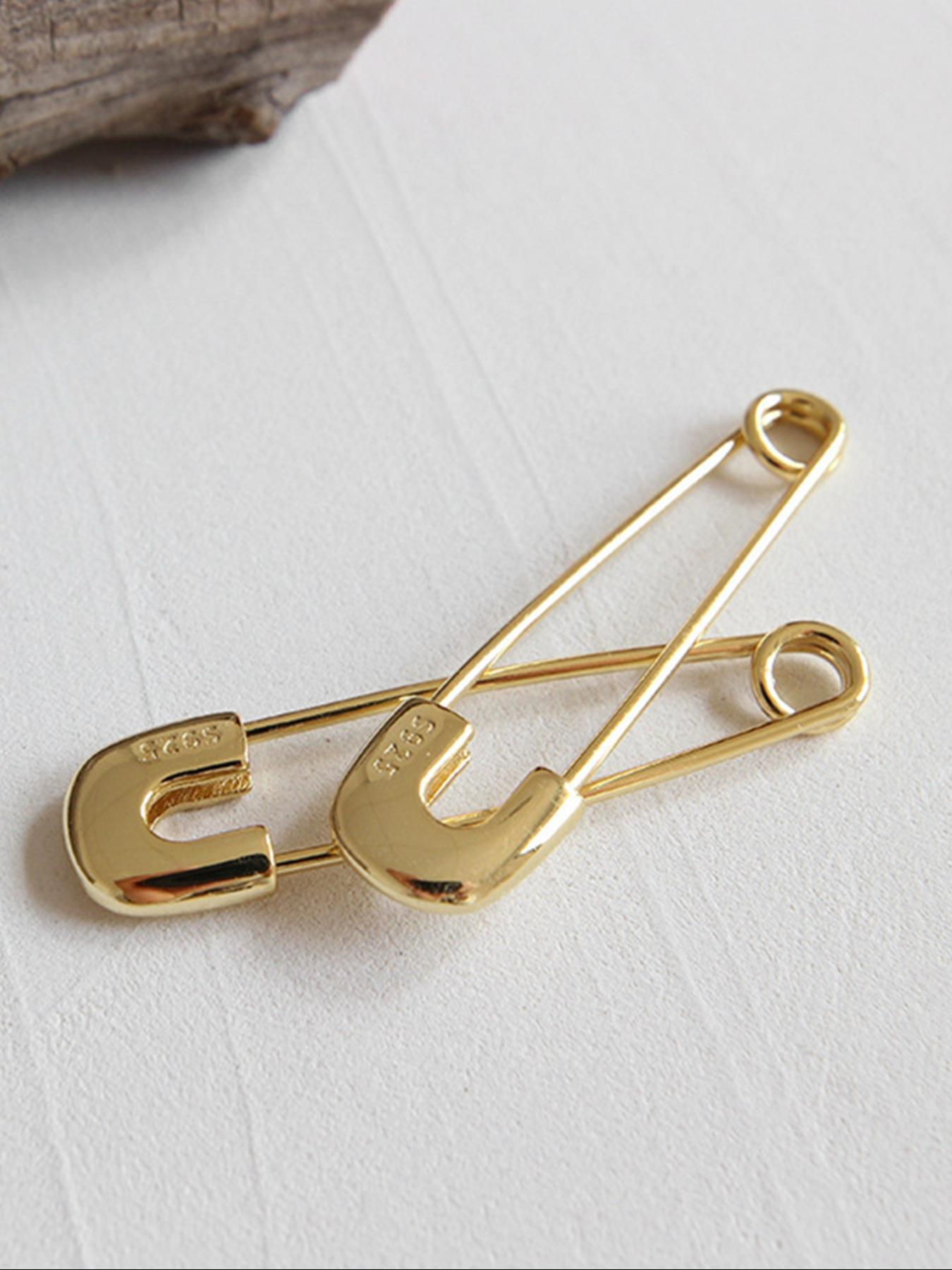 925 Sterling Silver Hip Hop Style Stud Earrings, Fashionable Spike Shapes Design Earrings for Men & Women, Trendy All-match & Exquisite Jewelry for Birthday Gift