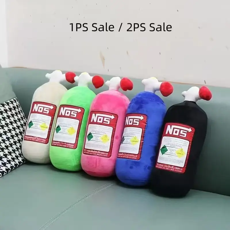 Themed Plush Car Cushions, Soft Knitted Headrest and Neck Support Pillow, Colorful Design, Safe for All Vehicles, Includes Safety Tags