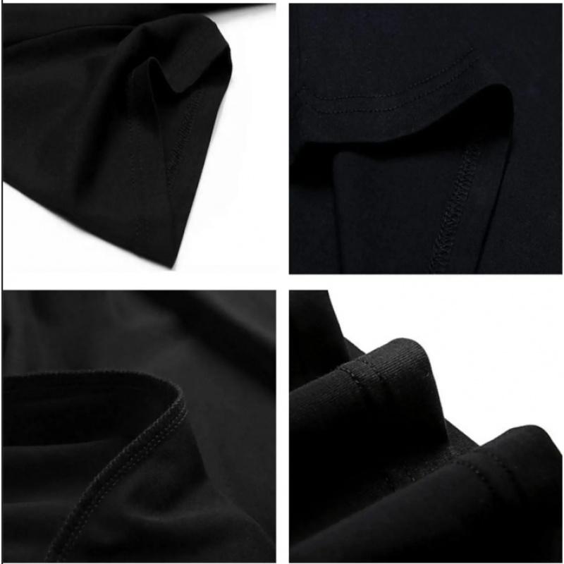 Father's Day T-shirt with classic black round neck design.