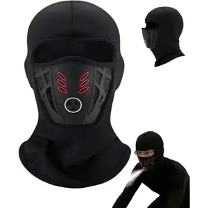 Winter Rider Warm Anti Haze Balaclava, Glasses No Longer Fog Up, Windproof Soft for Riding Ski Hood Cap Windproof Soft wind protection summer outdoor sport rid multi use gaiter