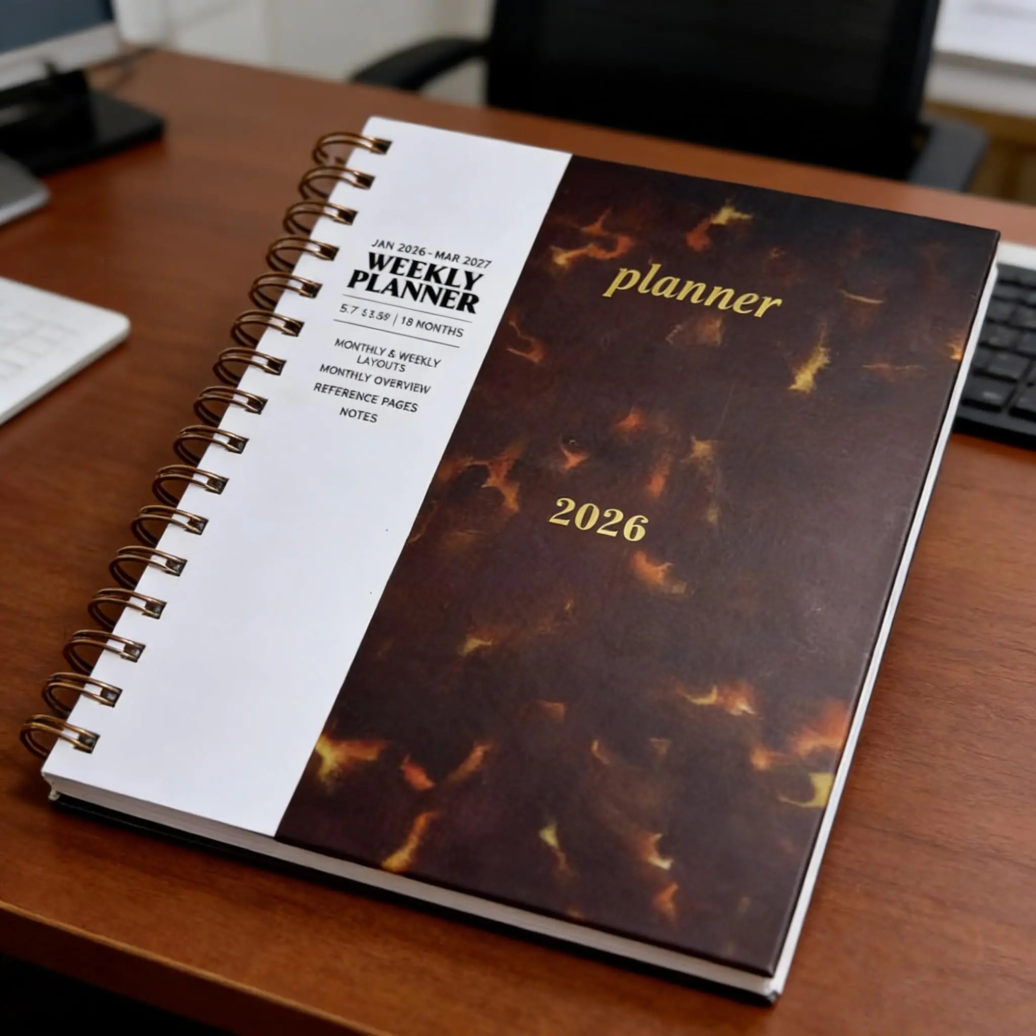 2026 Planning Book, High Aesthetic Planner, Yearly Planner, Annual Plan Handbook, Daily & Monthly Review, Gift for Friends, Collectible Daily Planner