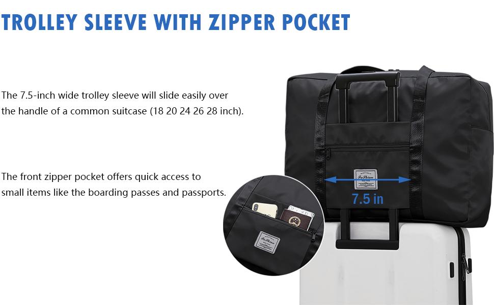 Travel Duffel Bag, for Spirit Airlines Personal Item Bag Frontier Airlines Carry on Luggage Bag, Weekender Bag for Women and Men (A-Pink)