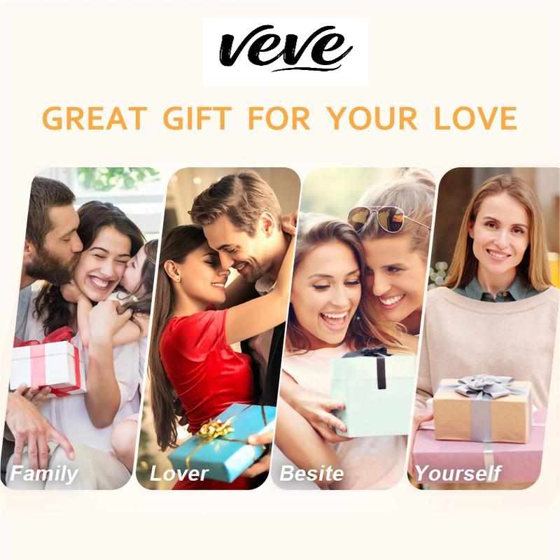 VEVE Square Textured Earrings 18K Gold Titanium Steel Niche Design Twist Earrings For Women