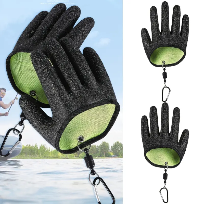 Fishing Gloves for Lure Anglers, Left And Right Hand Options, Unisex, Outdoor Fishing And Boat Fishing, Without Battery