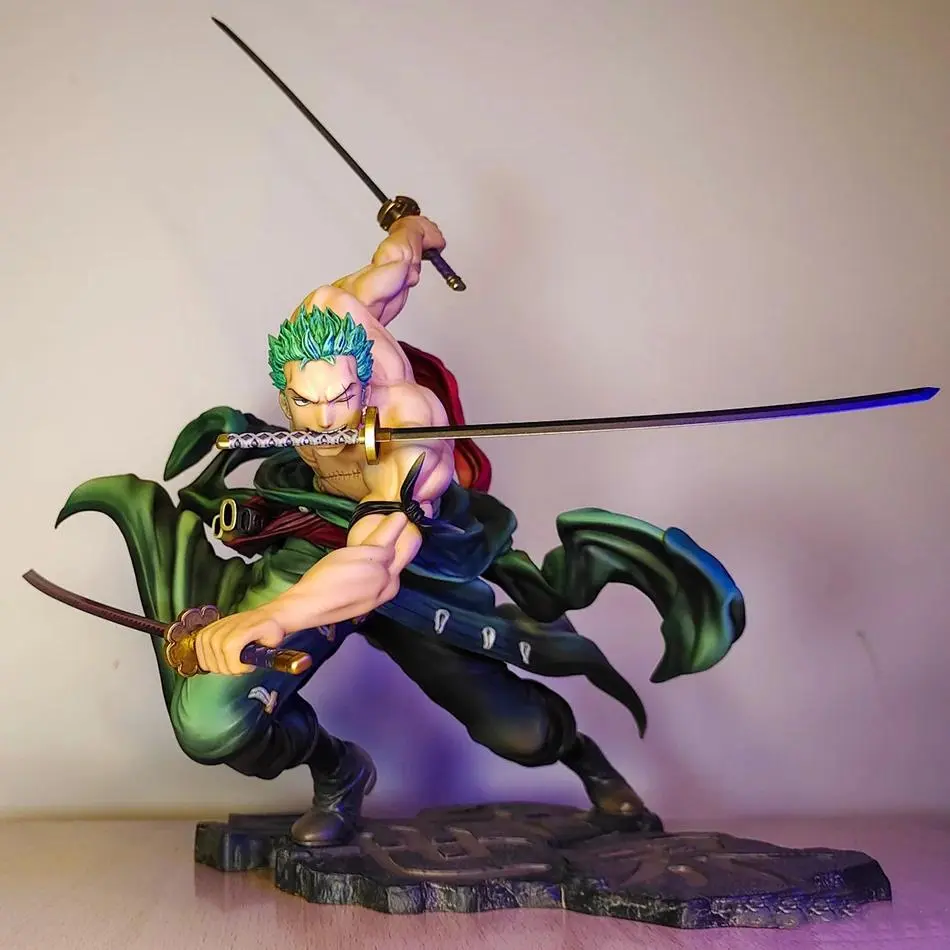 New 20cm One Piece Anime Figure GK Roronoa Zoro PVC Action Figure Collection Model Doll Toy Gift Decoration