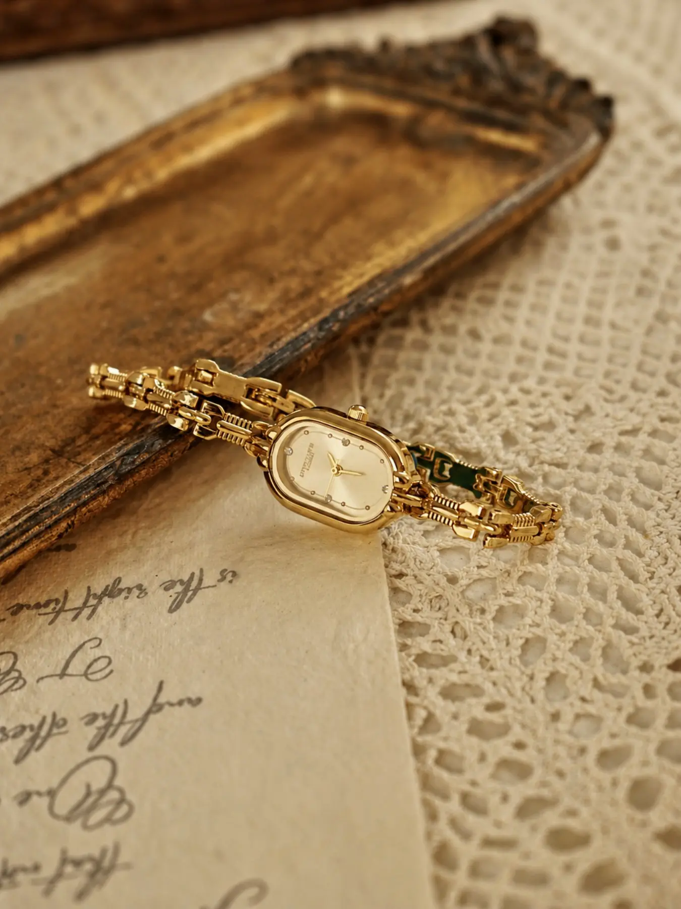 Women's Elegant Vintage Quartz Watch, Fashion Watch for Party, Daily Clothing Decor, Trendy All-Match Exquisite Watch for Birthday Gift, Quartz Wristwatch, Quartz Analog Watch, Fashion Wristwatches