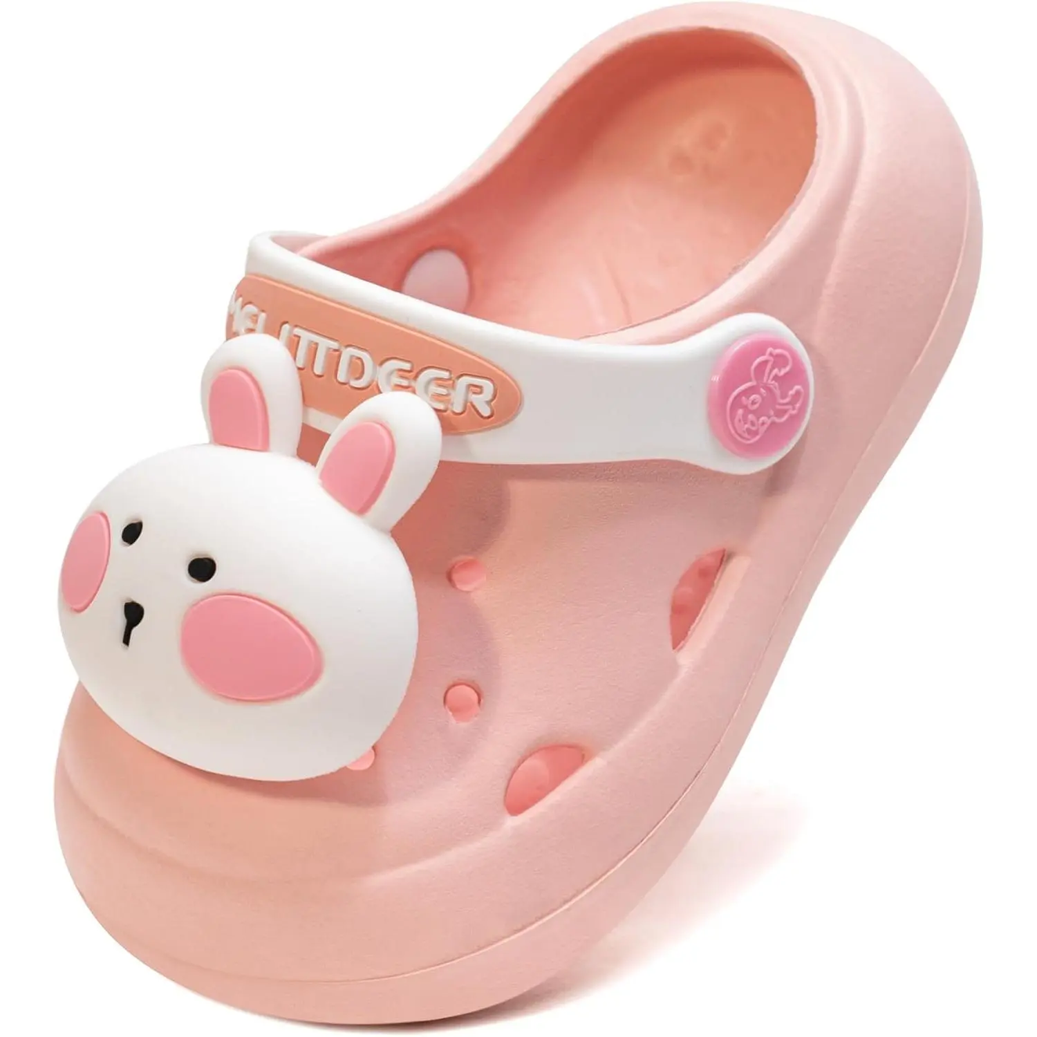 Toddler Girls Garden Clogs Kids Cartoon Beach Slide Sandals(Toddler/Little Kids) stuff bab fashion