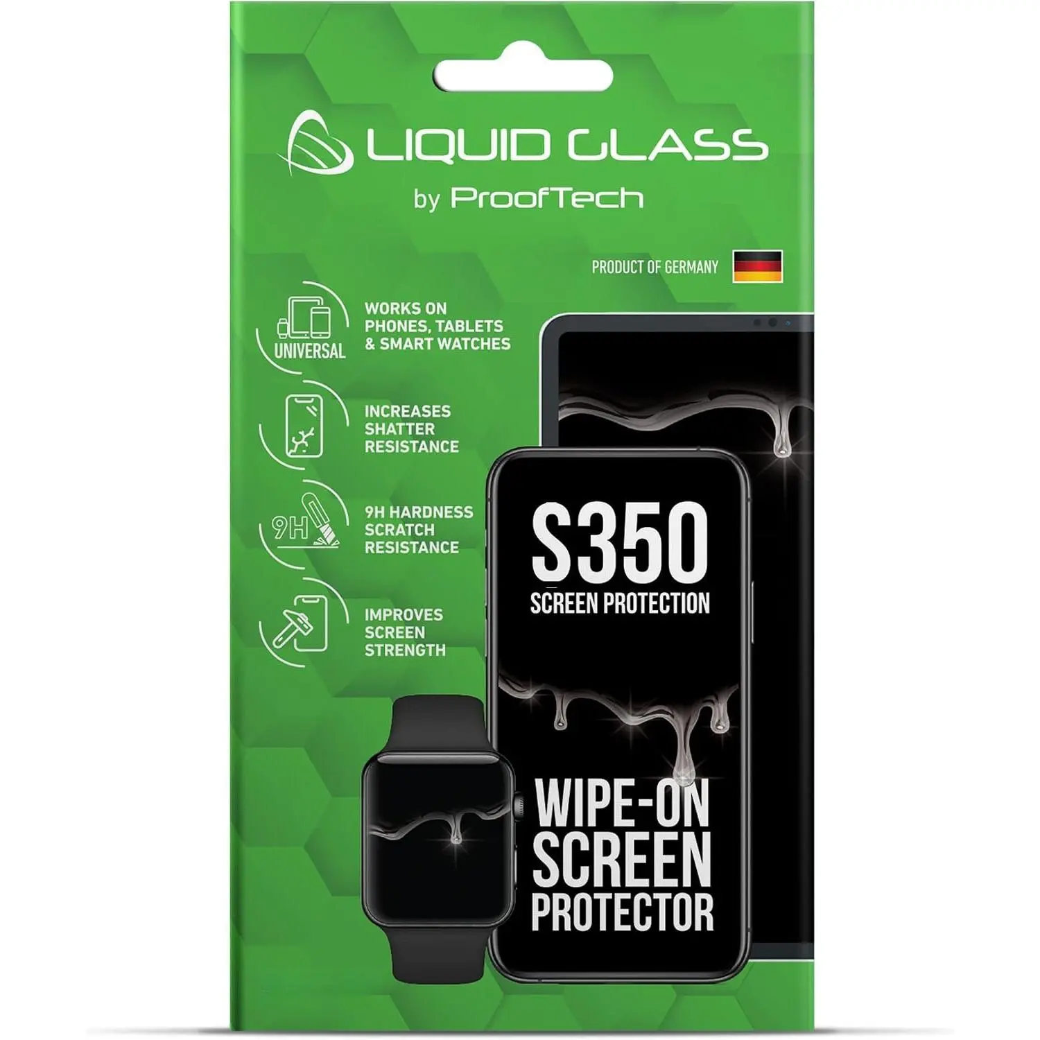 Liquid Glass Screen Protector With $350 Screen Protection for  Smartphones Tablets and Watches -  Fit