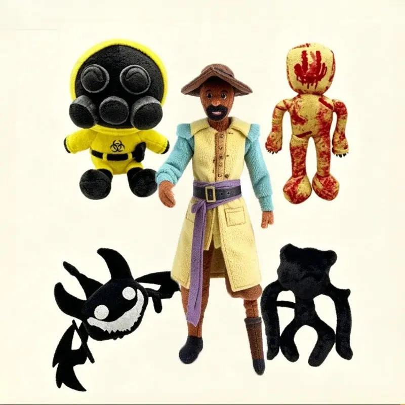 A24 Backrooms Captain Clark Plushie Soft Stuffed Horror Movie Figure Capn Clark Ottoman Empire Collectible Gift For Fans