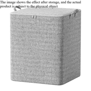 Clothing Storage Bag, Large Capacity Organizer Box, Home Bedroom Storage Pack, Moving Blanket Container, Household Sorting Solution, Collapsible Storage Organizer, Clothes Storage Bags