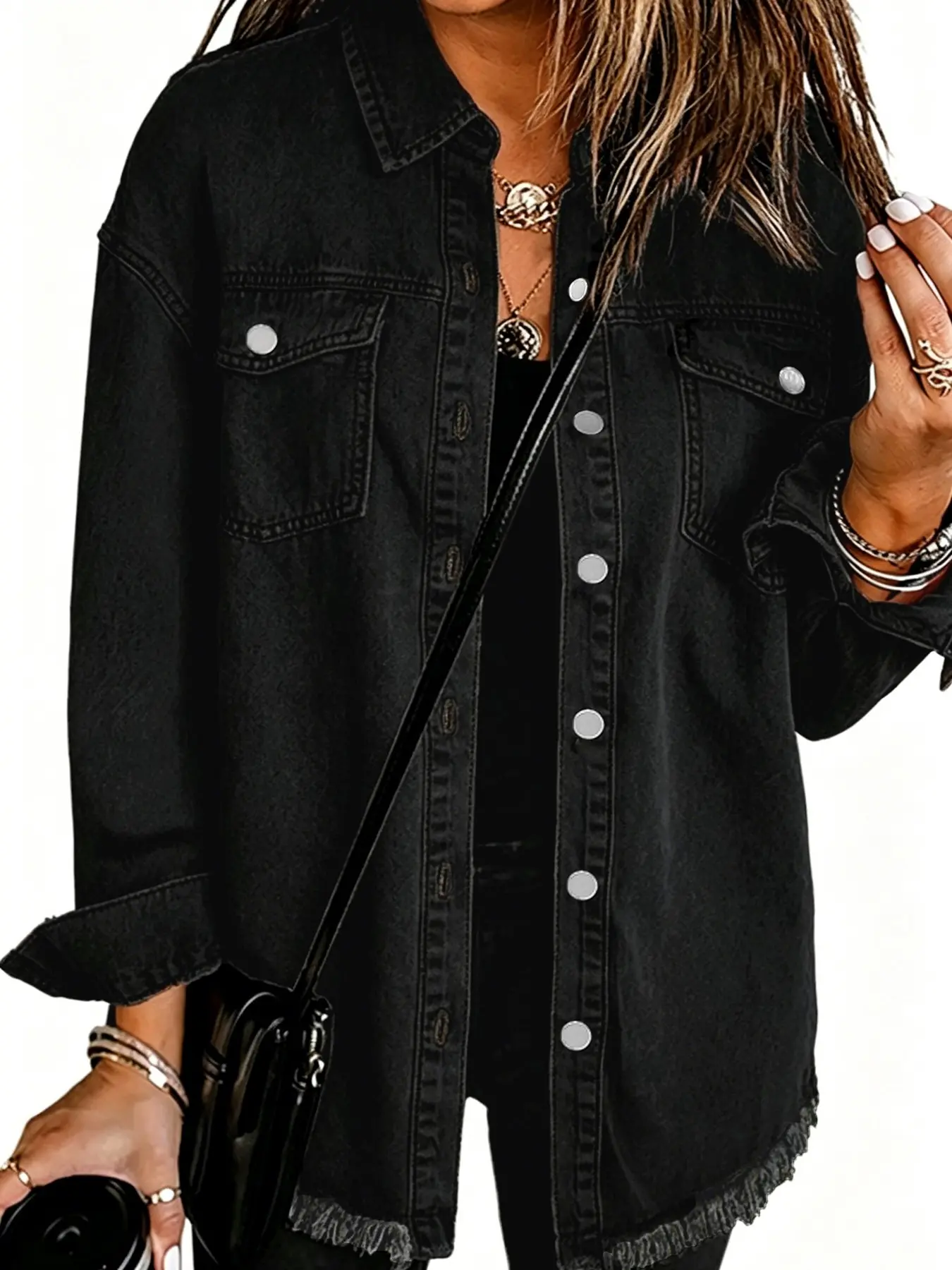Women's Casual Denim Jacket Coats, European and American Style, Comfortable and Stylish Fit, Perfect for Daily Wear, Trendy Outerwear for Women