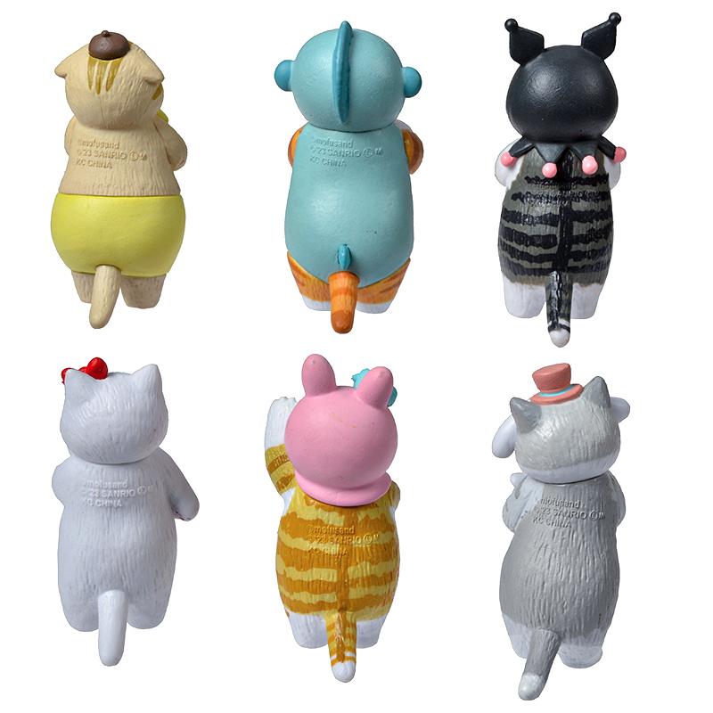 Mofusand Shark Cat Blind Box Fruit Animal Cute Mini Figures Anime Ornaments Dolls Fans Kid's Toy Model Christmas Birthday Gifts