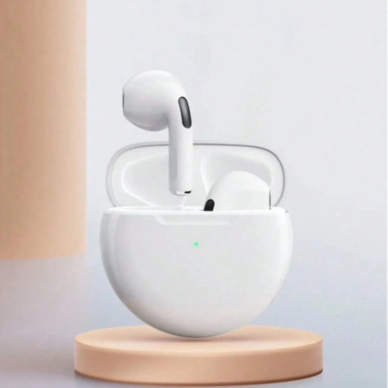 TWS Wireless Bluetooth-compatible Earphones, Comfortable Design, High-Quality Sound, Noise Reduction, Ideal for Music and Calls, Lightweight and Portable
