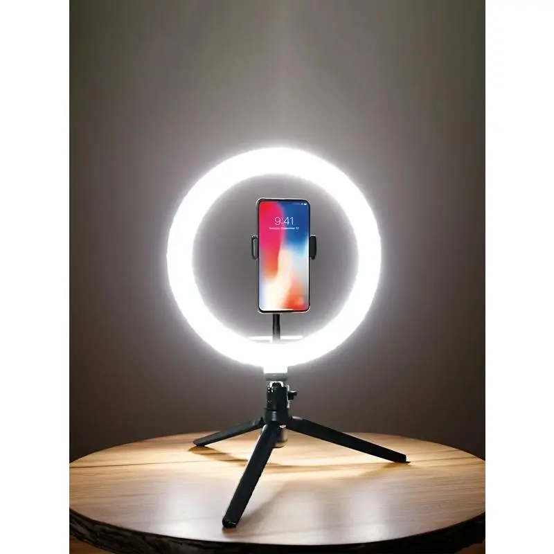 Professional Photography LED Fill Light, USB Plug-in Adjustable Brightness Lamp for Studio, Desktop & Live Content Creation