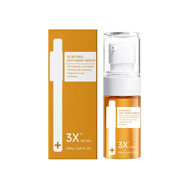 Retinol Essence Liquid, Anti Aging Formula, Smooth Skin, Lightweight Absorption, Brightening Comfort, Ideal for Face