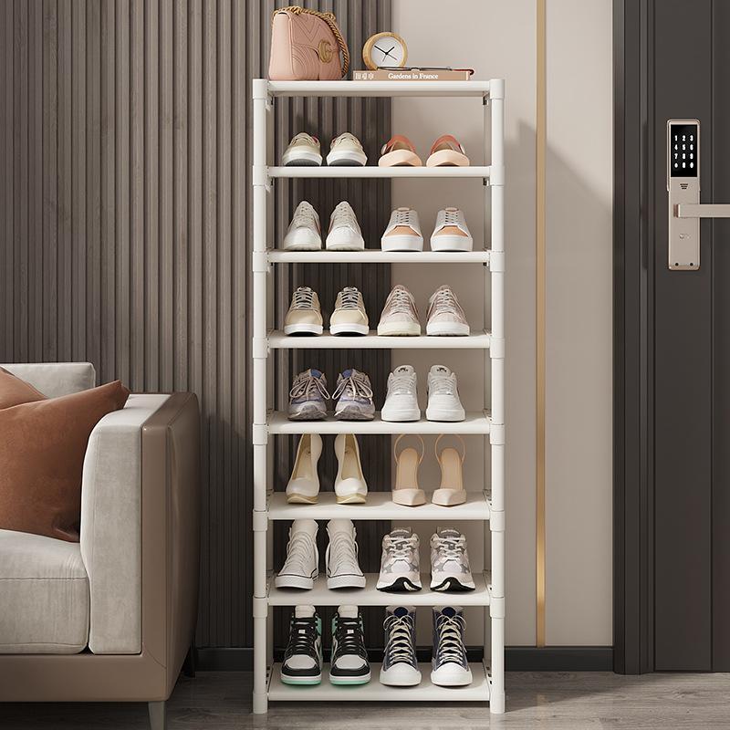 Adjustable Large-Capacity Shoe Rack, Dustproof Shoe Storage Organizer, Shoe Display Stand, Home Organizer for Living Room and Bedroom, Shoe Holder