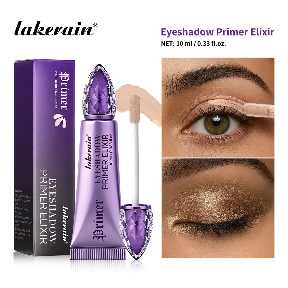 10ML Eye Shadow Primer, Long-Lasting Anti-Bleeding, Enhances Color Intensity, Eyeshadow Base Liquid, Makeup Essential, Perfect for Daily Use