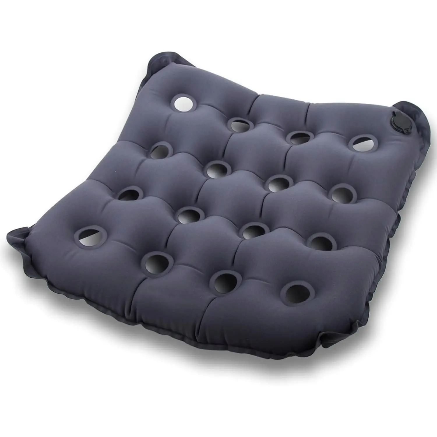 Inflatable Seat Cushion, Portable Breathable Waffle Air Seat Pad for Pressure Relief – Ideal for Home, Car, Wheelchair, Office Chairs & Airplanes (1 Pack)