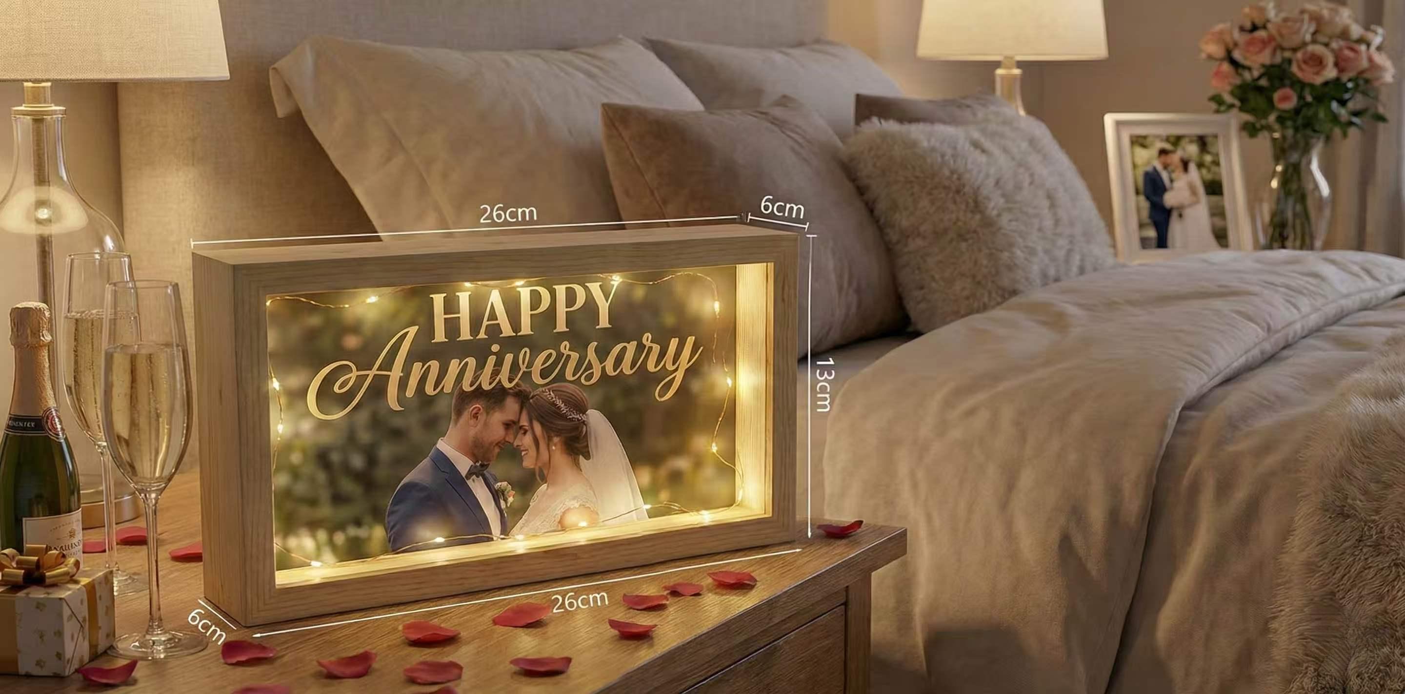 LED Display Frame – Lighted Showcase Box for Collectibles, Figures & Handcrafts