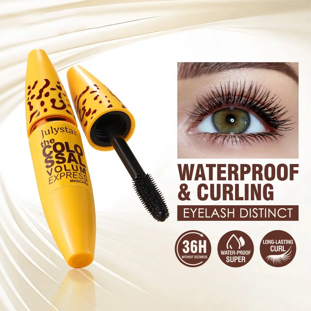 Volumizing Mascara, Long-Lasting Curl, Smudgeproof & Waterproof, Enhances Lash Length & Density, Perfect for Daily Use, All-Day Wear, My Amazing Lashes Voluminous Mascara, Waterproof Volume Mascara