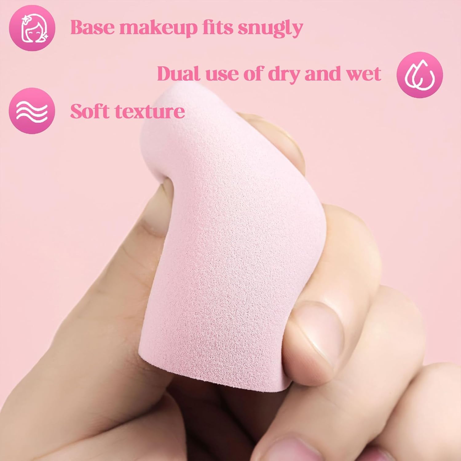 14pcs Blending Makeup Sponge & Powder Puff Set, Versatile Makeup Sponges for Liquid Foundation, Loose Powder, Concealer, Cream, Soft Beauty Sponges Set, Cosmetics,  Makeup Products