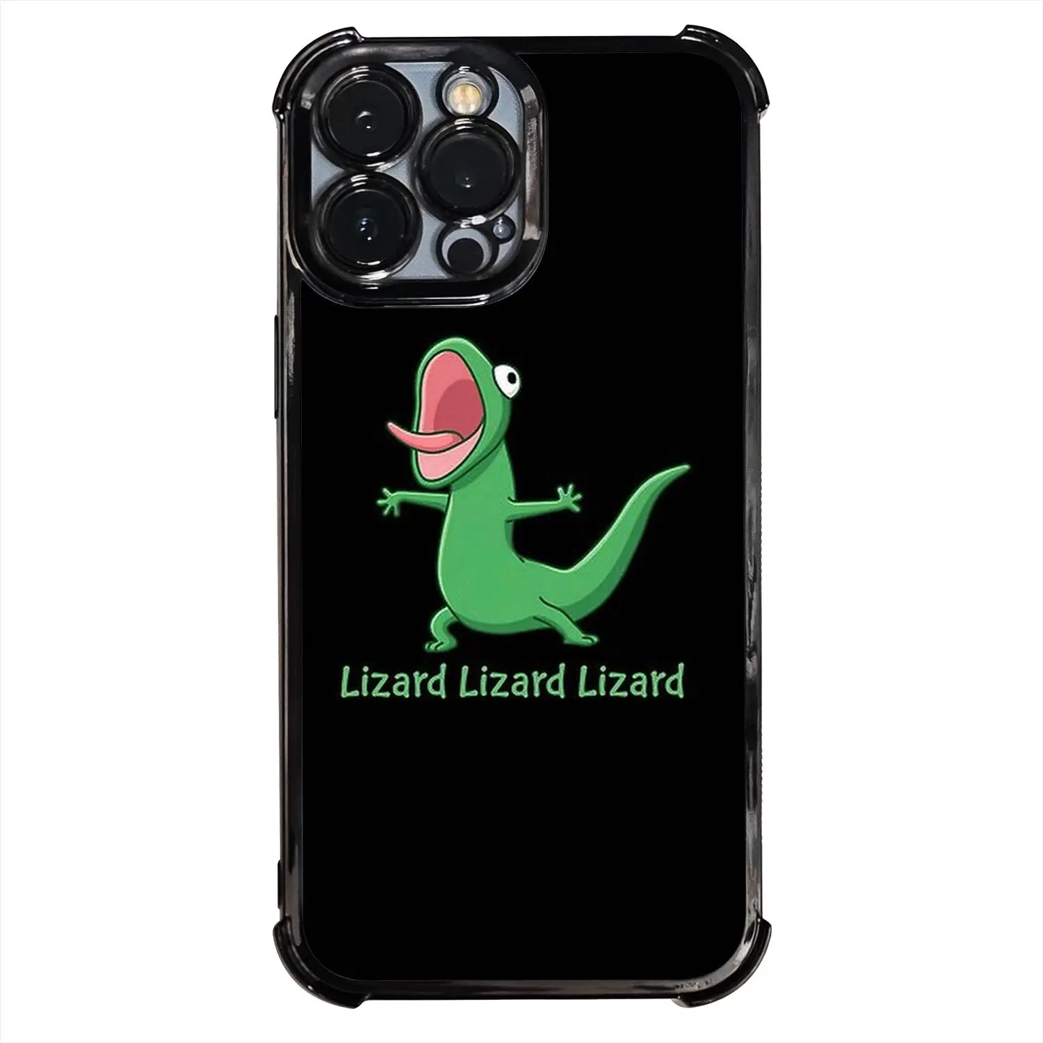Phone Case: 1 Tom Lizard Funny Meme Lizard Lizard Lizard- Hoppers Movie Phone Cases Suitable for Various Models of iPhone 17 16 15 14 13 Pro Max Cover