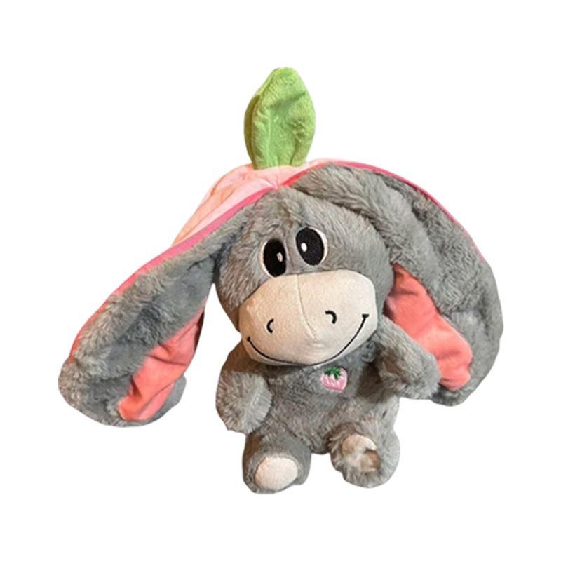 Cute Breathing Plush Doll for Companion Sleeping, Animal Plush Toy with Soothing Music