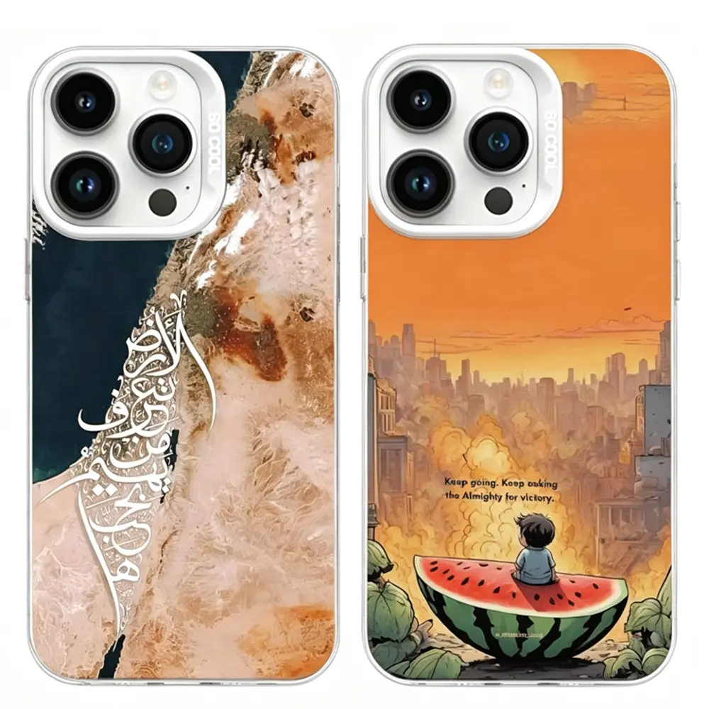 P-Palestine-S Hattah Keffiyeh Smartphone Case, Shockproof Black Candy Matte Mobile Accessory with Smartphone Protection for iPhone 17 Air, 16 Pro Max, 15, 14 Plus, 13, 12, 11