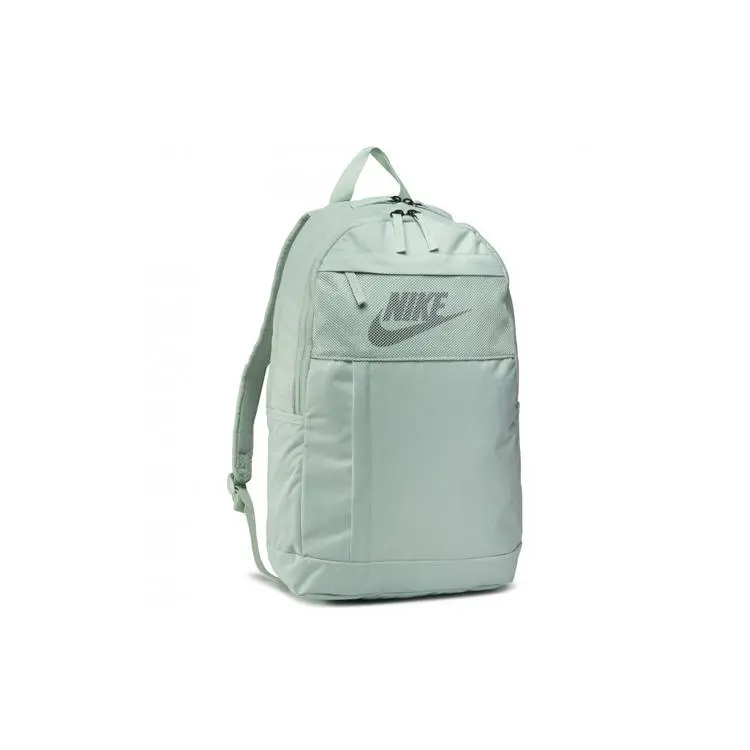 Nike Elemental LBR Logo Backpack – Unisex Polyester School Bag in Light Mint Green
