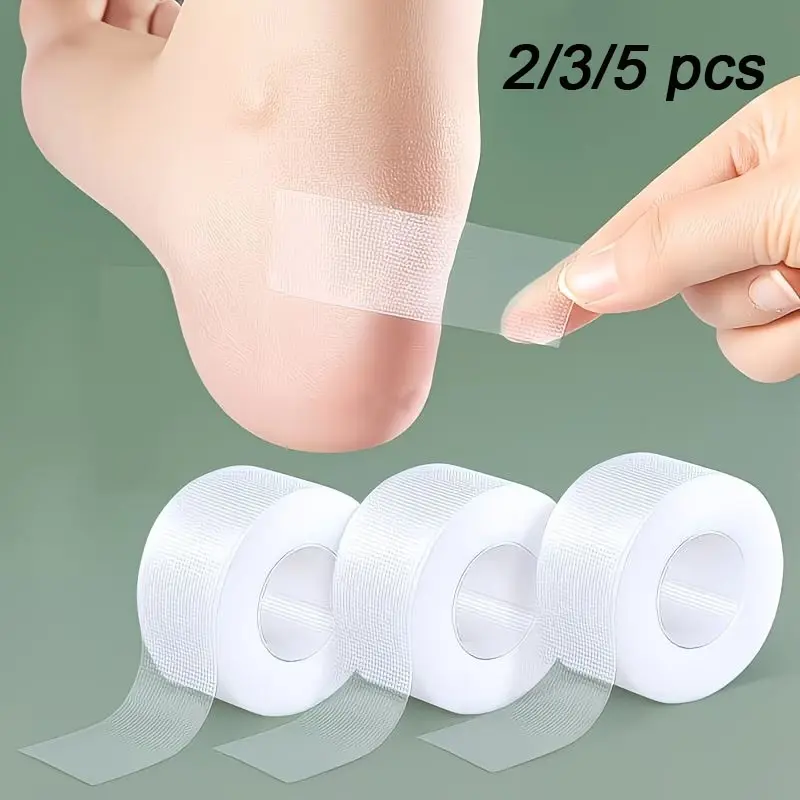 Transparent Band-Aids for Blisters, Blister Bandages, Fragrance-Free, Flexible Protection for Feet, Fingers, Toes, Waterproof, Reusable, Invisible, Travel Essential