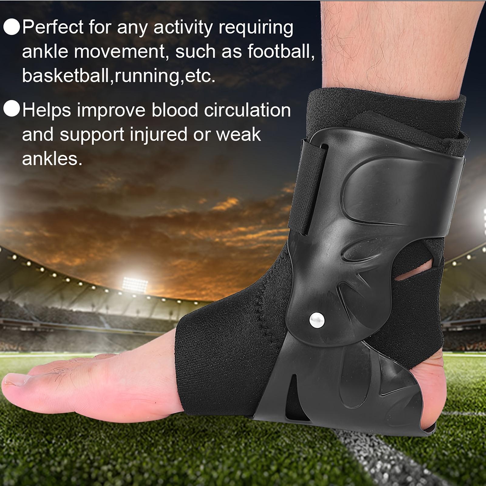 Ankle Brace, Breathable Ankle Support, Adjustable Ankle Support Brace Compression Breathable Foot Elastic Guard Strap Black For Any Activity Requiring Ankle Movement, Foot Guard Strap
