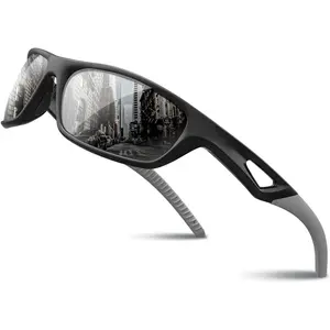 Polarized Sports Sunglasses Driving Sun Glasses Shades  Men Women Tr90 Frame  Cycling Fishing Running RB831