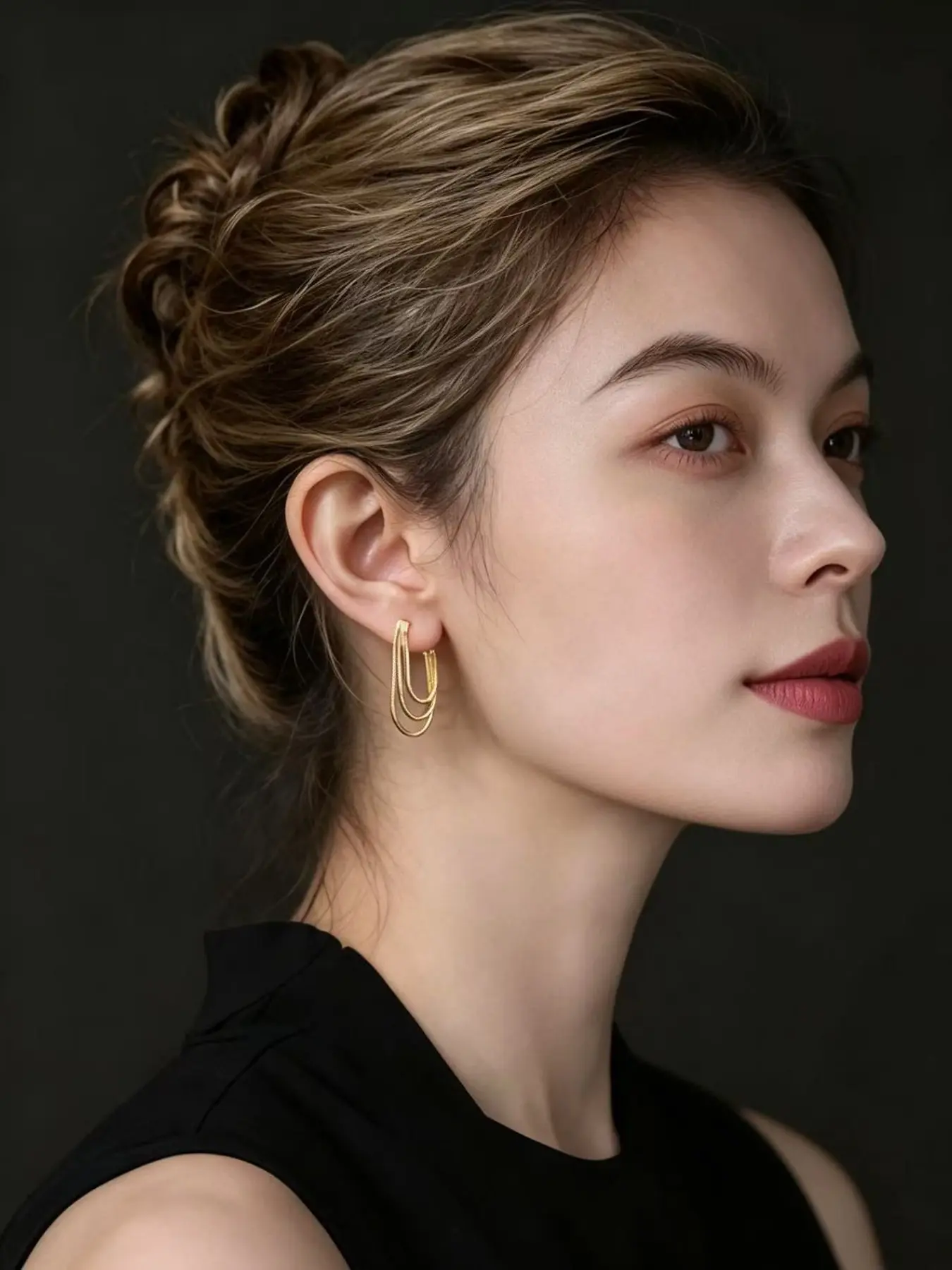Elegant Metal Tassel Chain Fashion Dangle Earrings, Fashion Accessory for Women, Perfect for Travel, Weddings, Parties, Birthday, Anniversary Gifts