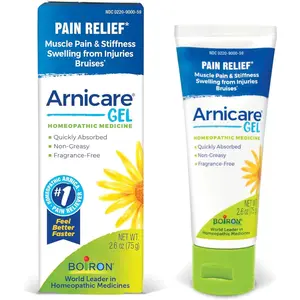 Boiron Arnicare Gel – 2.6 oz| Soothing Relief for Joint & Muscle Pain, Soreness, Swelling & Bruises| Non-Greasy, Fragrance-Free Arnica Gel Healthcare Therapeutic